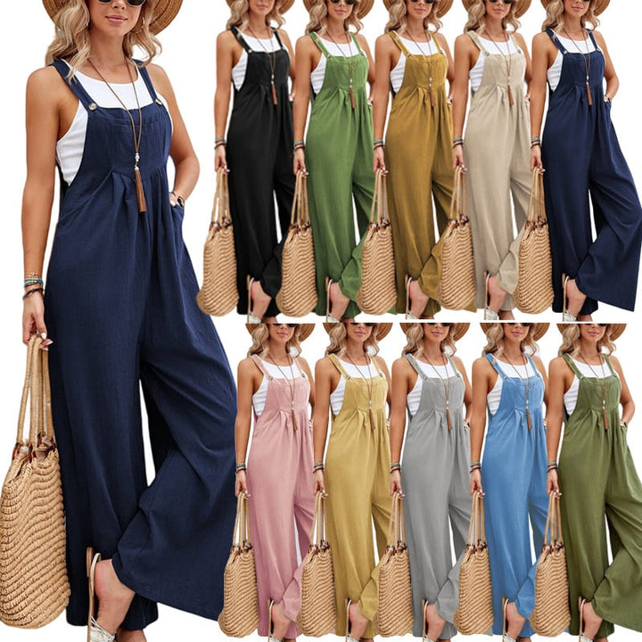 Pantalon à Bretelles – Style Casual