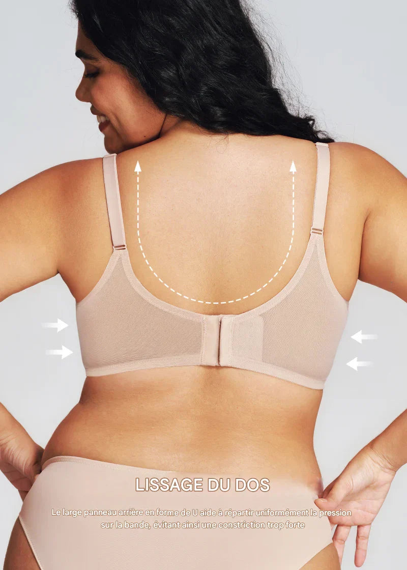 Charlie-quebec™ – Soutien-Gorge Minimiseur en Mesh Respirant