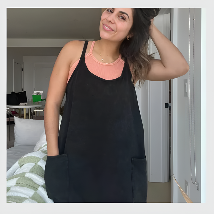 Mini-Robe Confort Absolu – Avec Brassière & Short Intégrés