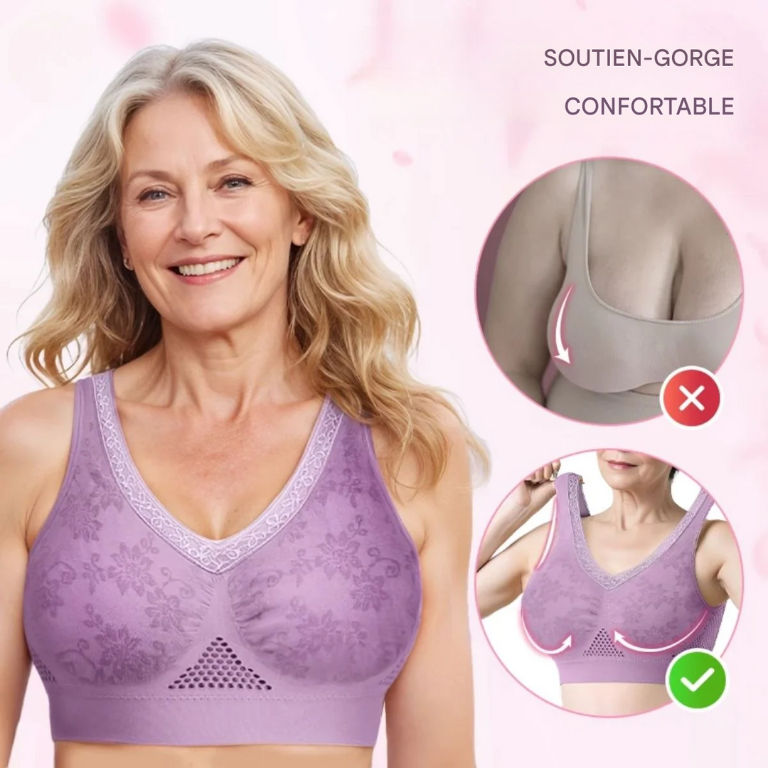 Charlie-quebec™ – Soutien-Gorge Sans Armature au Confort Naturel & Maintien Doux