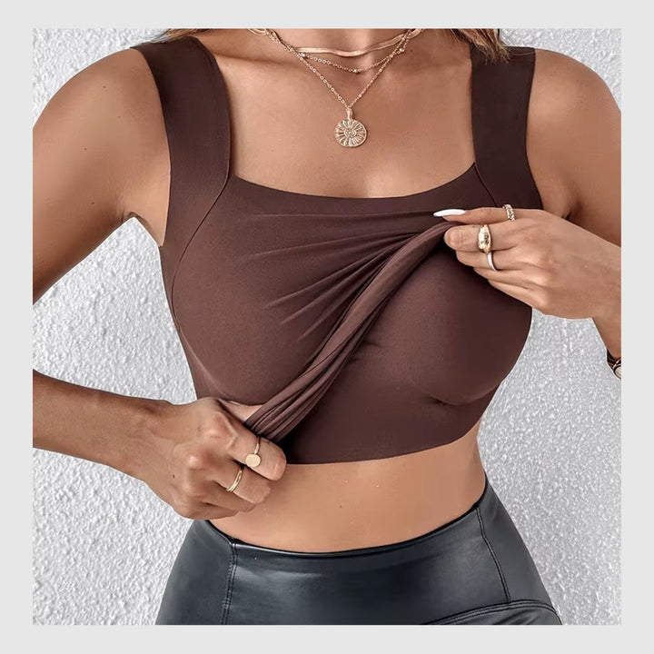 Débardeur Shaper en U avec soutien-gorge intégré – Confort & Maintien absolu