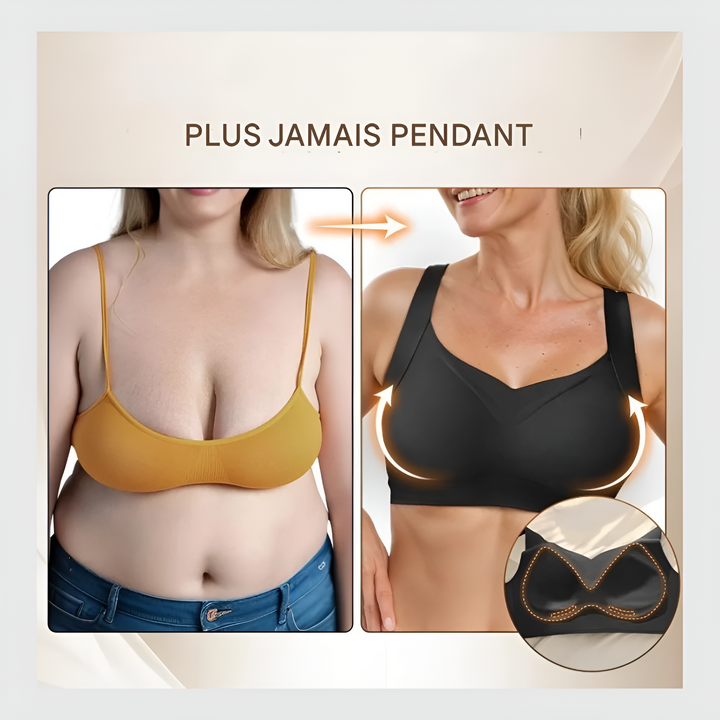 Charlie-quebec™ – Soutien-Gorge Push-Up Sans Armatures