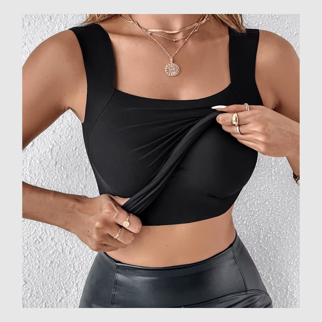 Débardeur Shaper en U avec soutien-gorge intégré – Confort & Maintien absolu
