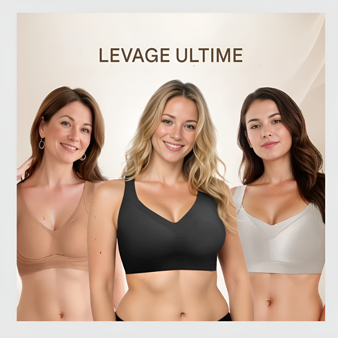 Charlie-quebec™ – Soutien-Gorge Push-Up Sans Armatures