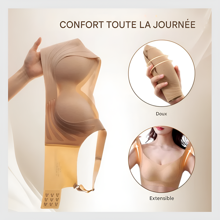 Charlie-quebec™ – Soutien-Gorge Push-Up Sans Armatures