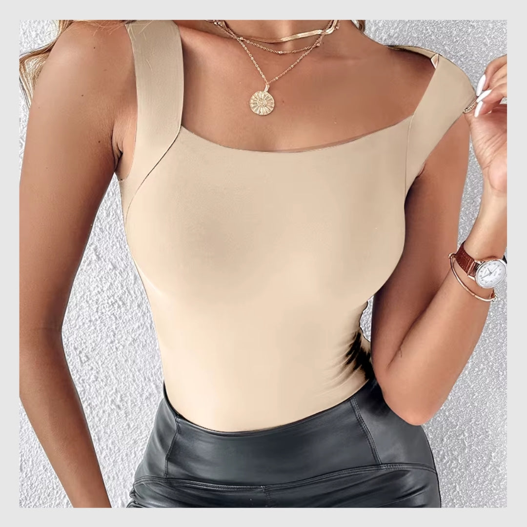 Débardeur Shaper en U avec soutien-gorge intégré – Confort & Maintien absolu