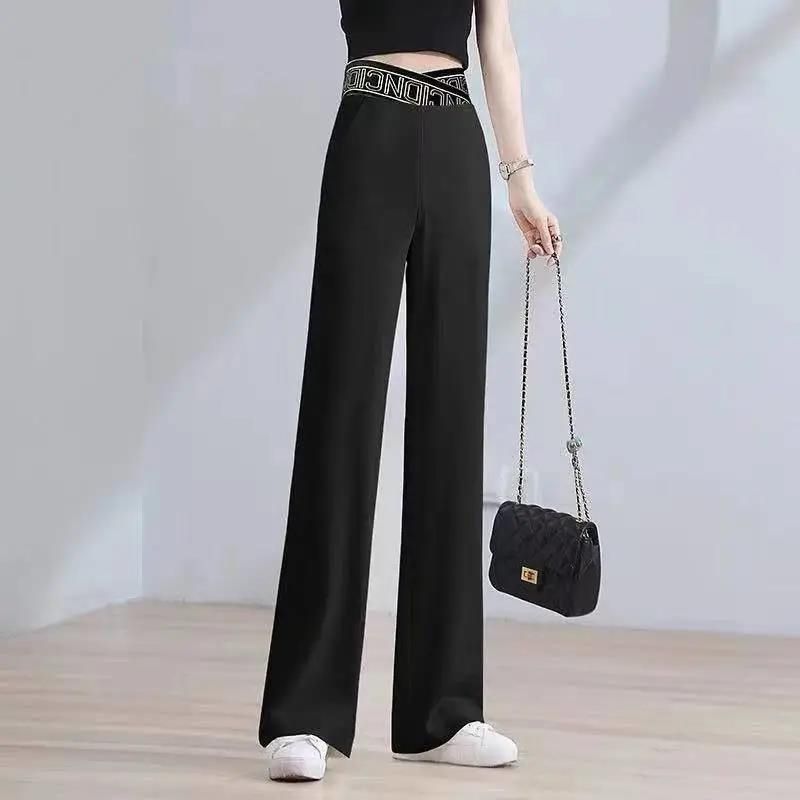 Pantalon Fluide Droit – Stretch Confort