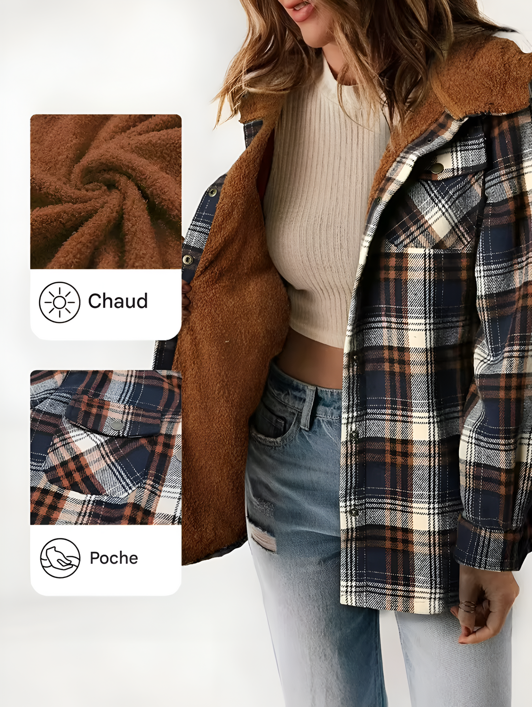 Charlie-quebec™ – La Veste Douce et Chaleureuse pour l'Hiver Québécois
