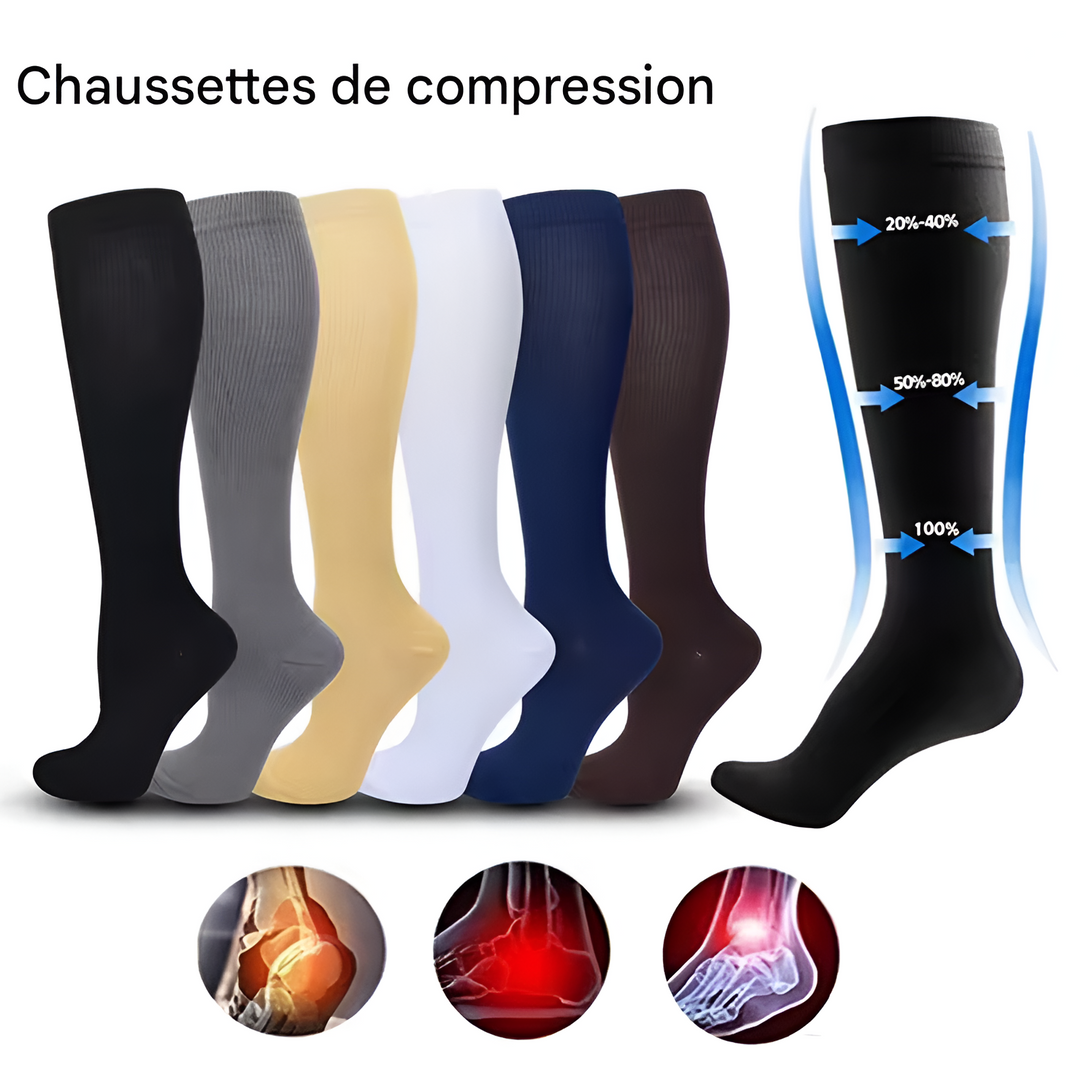 Charlie-quebec™ – Bas de Compression Confort+