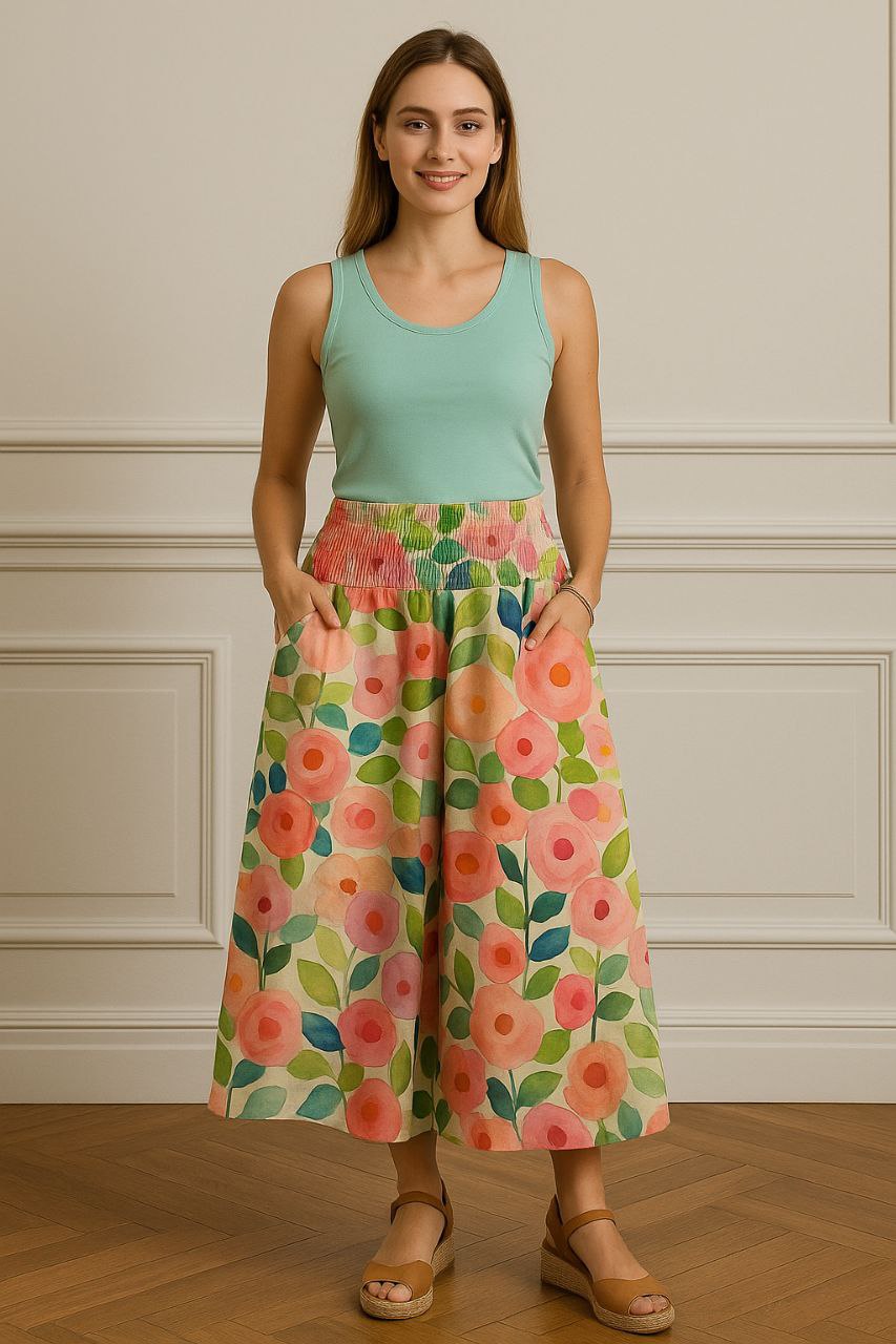 Charlie-quebec™ –Pantalon jupe-culotte ultra confortable