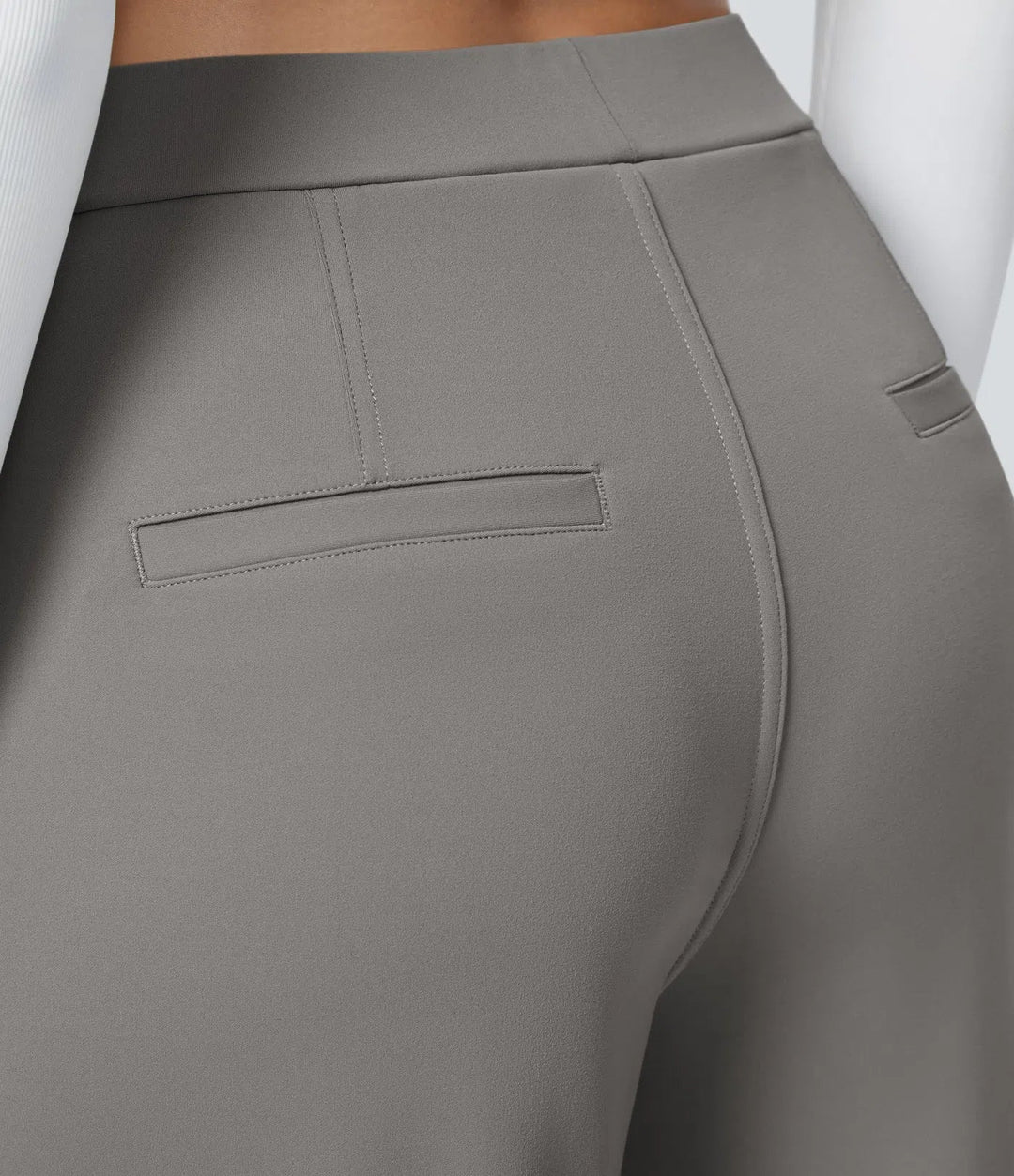 Charlie-quebec™ – Pantalon Taille Haute à Coupe Droite