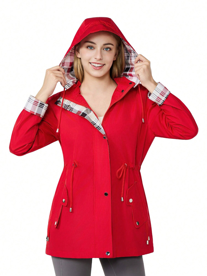 Charlie-quebec™ – Manteau Imperméable avec Visière