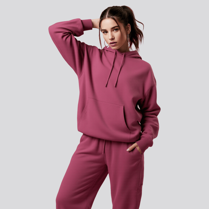 Charlie-quebec™ – Sweat à capuche Chic avec masque pour les yeux de voyage