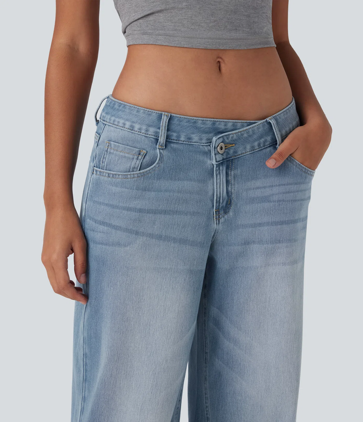 Jean Stretch Asymétrique – Coupe Moderne