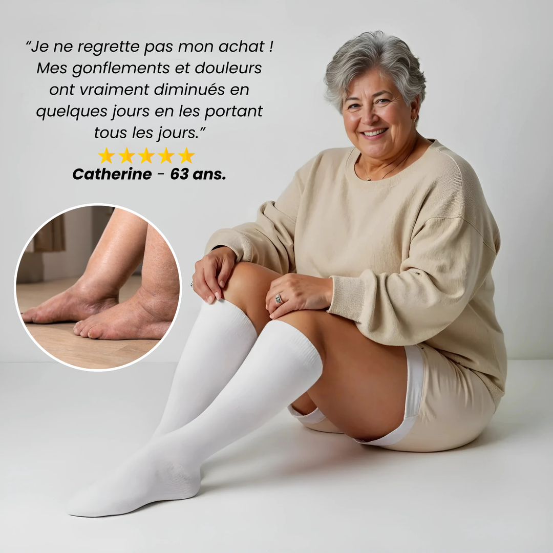 Charlie-quebec™ – Bas de Compression Confort+