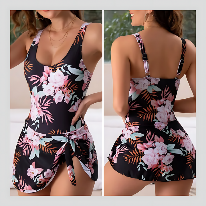 Robe de Bain Gainante – Jupe Intégrée