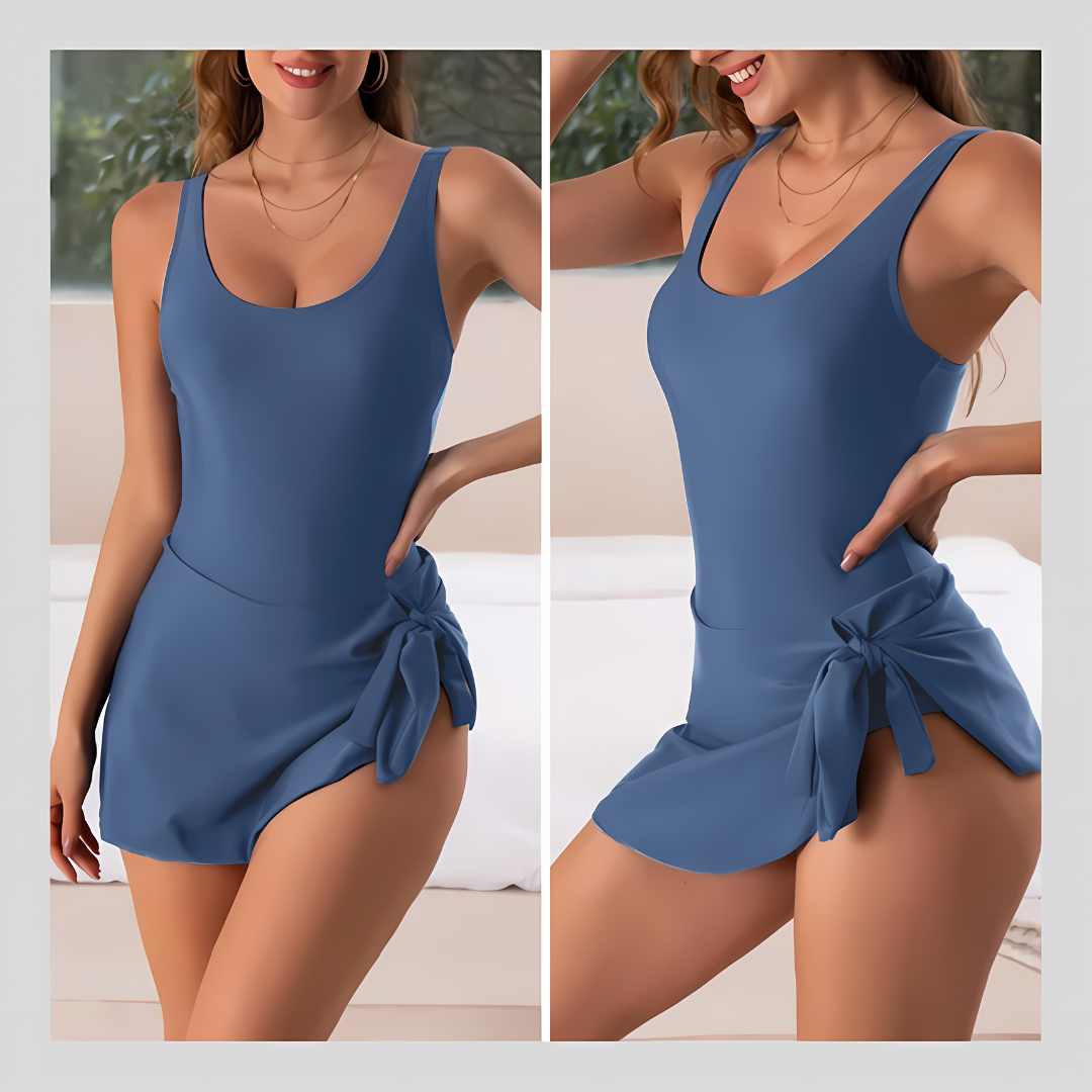 Robe de Bain Gainante – Jupe Intégrée