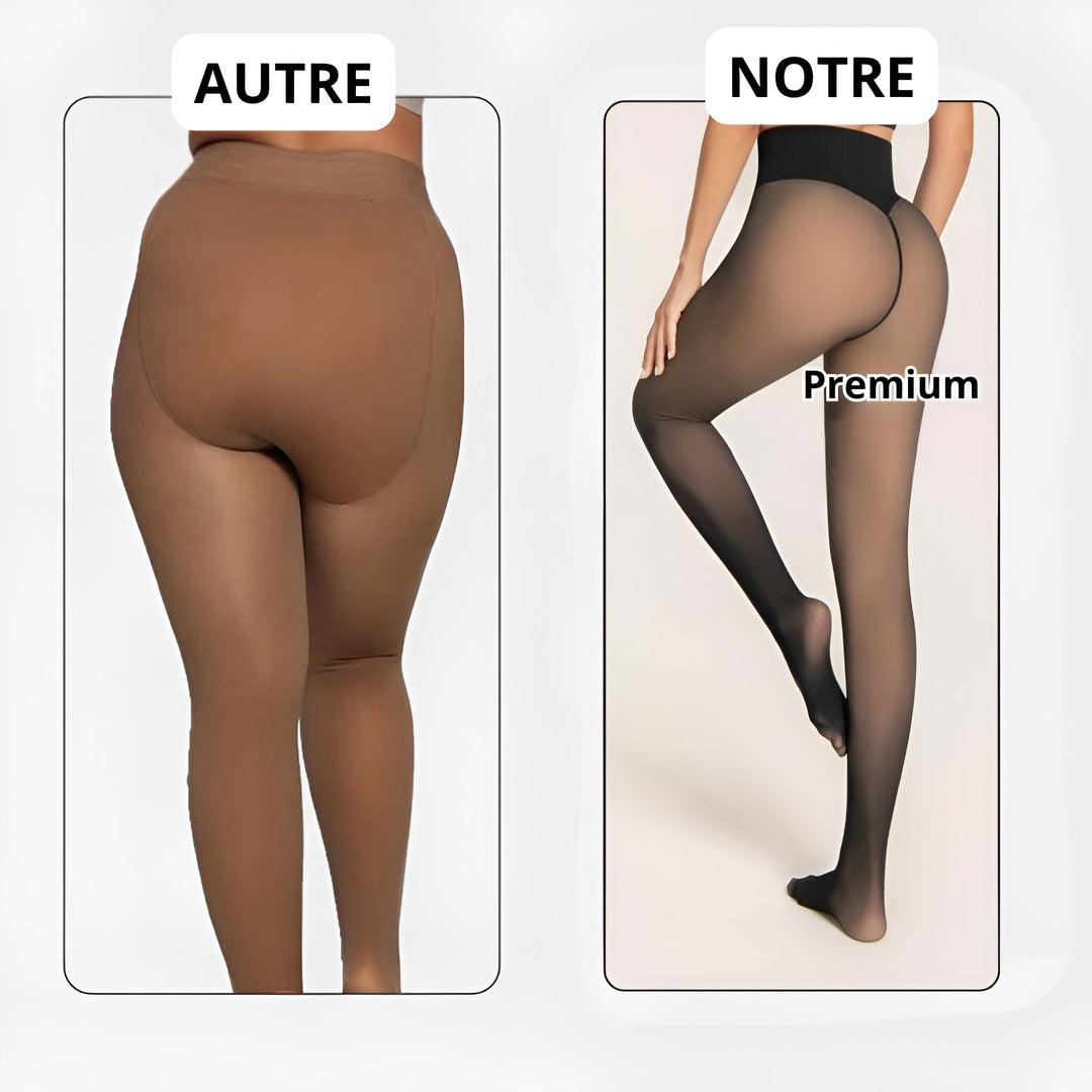 Charlie-quebec™ - Leggings Sculptants Polaires à Couture Unique