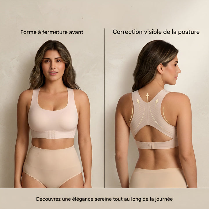 Charlie-quebec™ – Soutien-Gorge Sans Armature & Correction de Posture