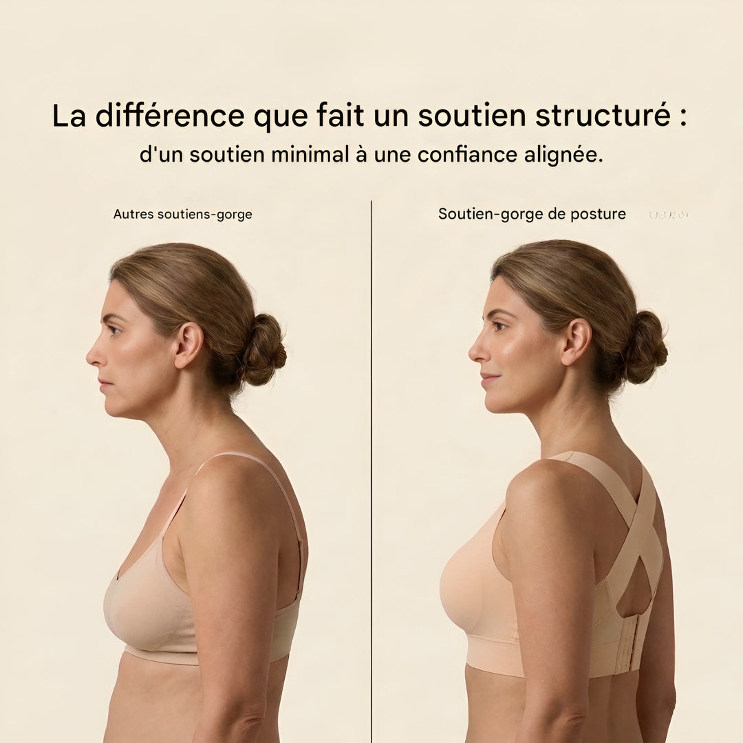Charlie-quebec™ – Soutien-Gorge Sans Armature & Correction de Posture