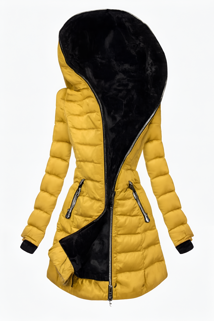 Charlie-quebec™ – Manteau Douillet à Capuche & Doublure Polaire