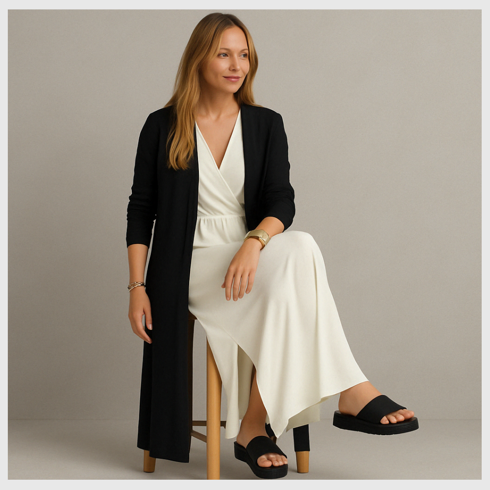 Robe Longue Élégante – Style Raffiné au Quotidien
