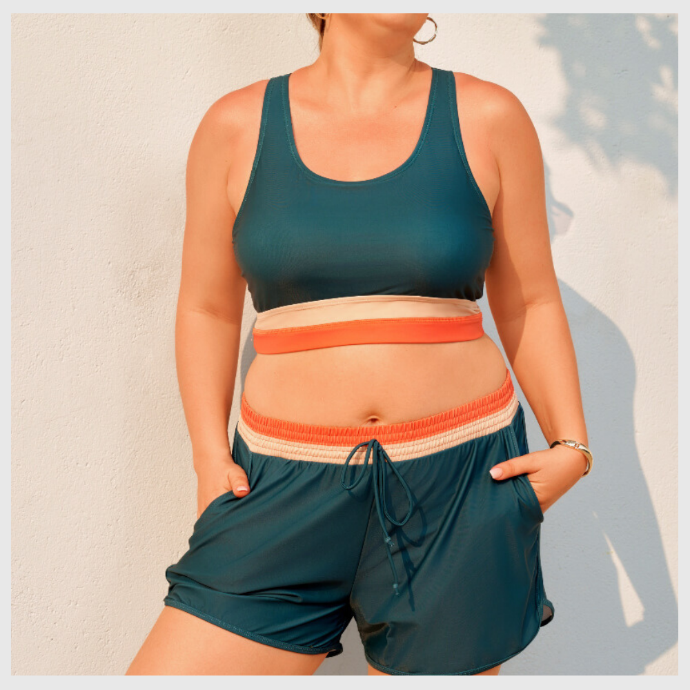 Bikini Sport – Haut Zippé