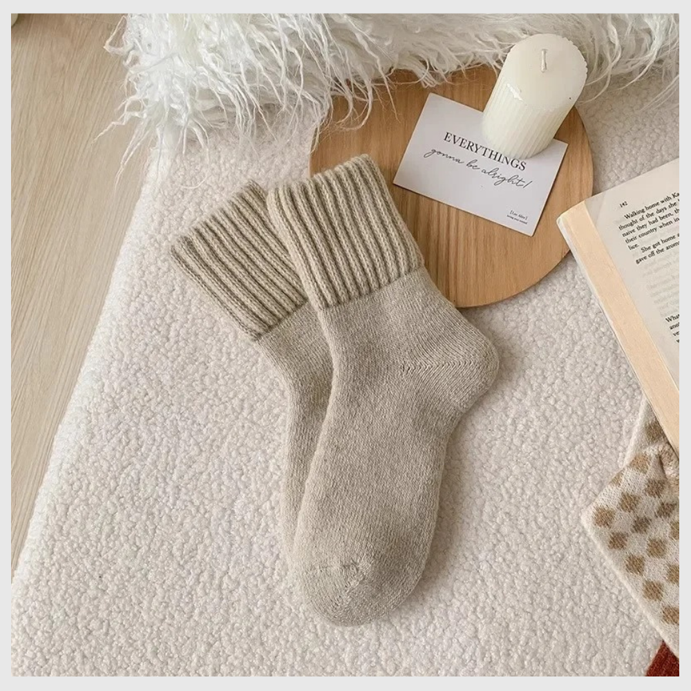 Charlie-quebec™ – Chaussettes Crew Thermiques (5 Paires)