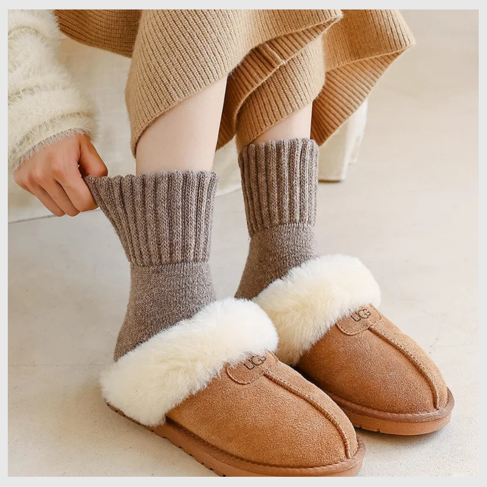 Charlie-quebec™ – Chaussettes Crew Thermiques (5 Paires)