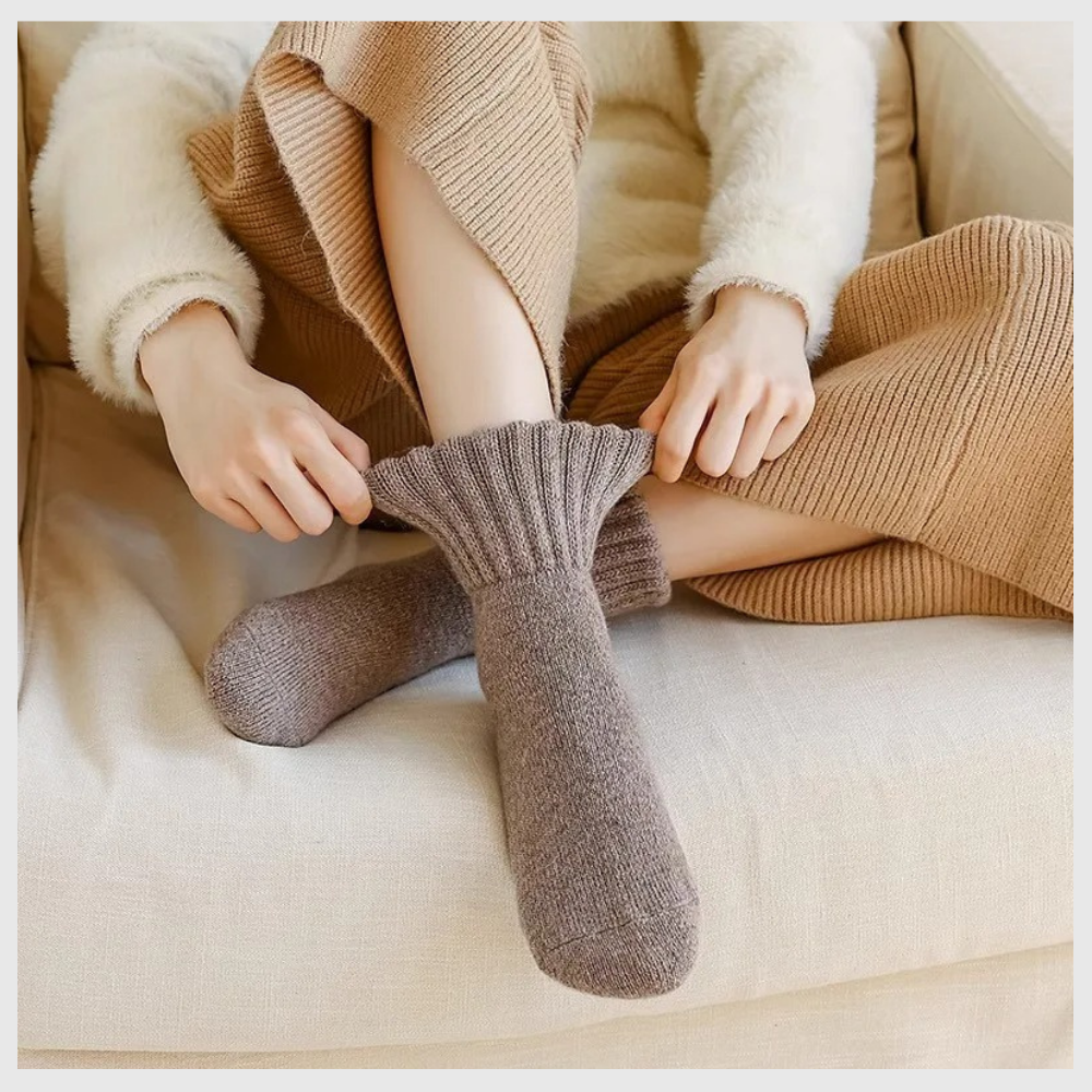 Charlie-quebec™ – Chaussettes Crew Thermiques (5 Paires)