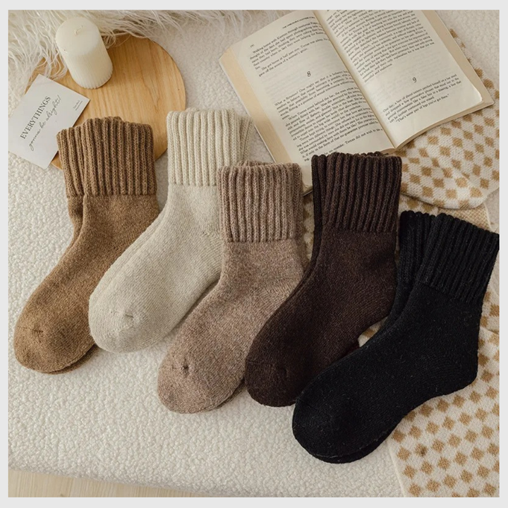 Charlie-quebec™ – Chaussettes Crew Thermiques (5 Paires)
