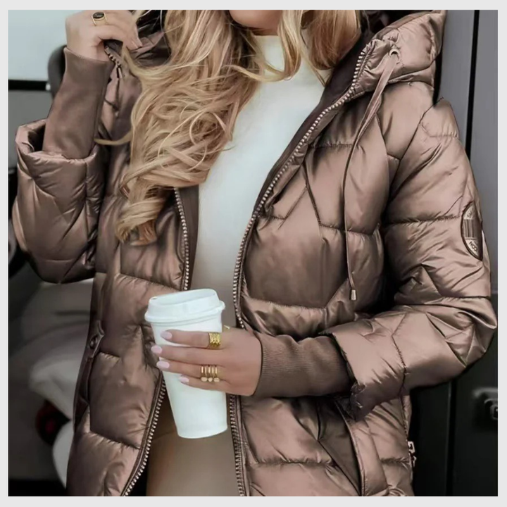 Charlie-quebec™ – Manteau Matelassé à Capuchon Douillet