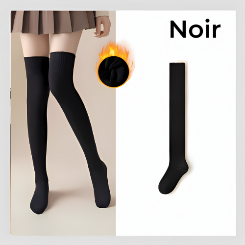 Charlie-quebec™ – Chaussettes Épaisses en Peluche