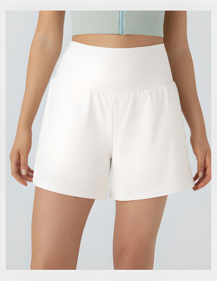 Short Fitness 2-en-1 – Gainant Taille Super Haute