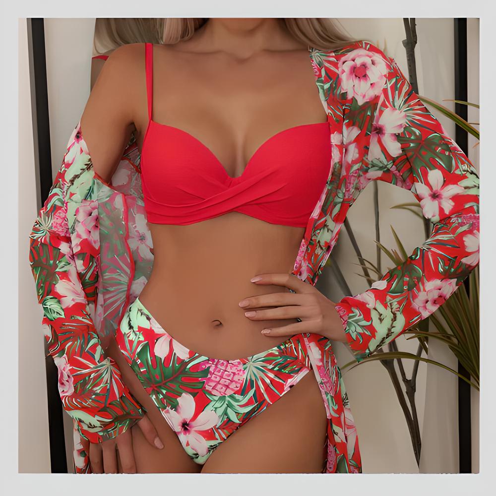 Charlie-quebec™ - Ensemble de bikini 3 en 1
