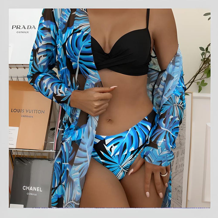 Charlie-quebec™ - Ensemble de bikini 3 en 1