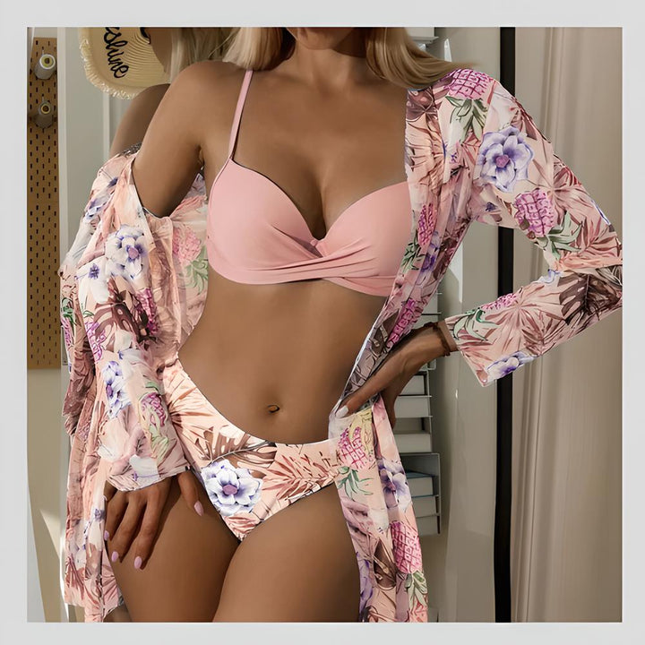 Charlie-quebec™ - Ensemble de bikini 3 en 1