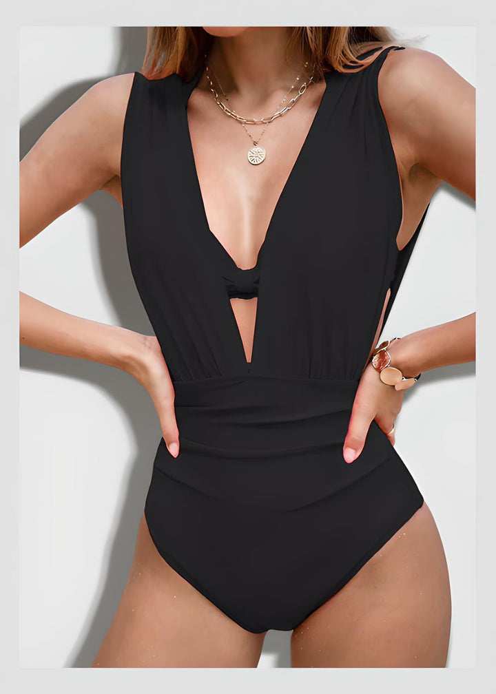 Charlie-quebec™ – Maillot 2 Pièces Décolleté Plongeant