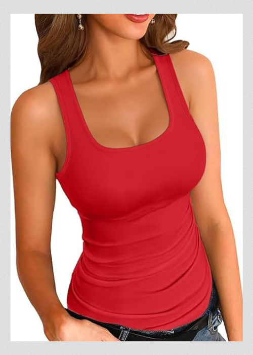 Pack 3 Débardeurs Sport Femme – Extra Long & Dos U