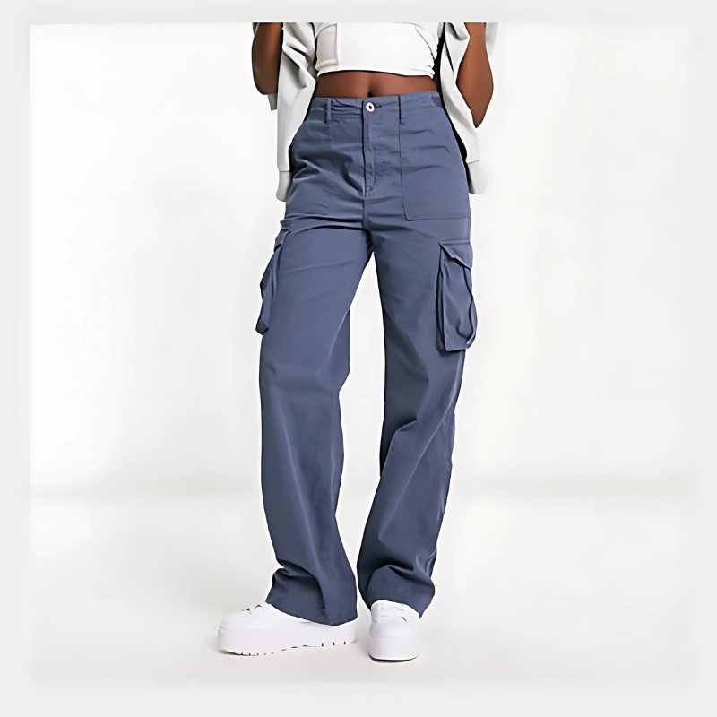 Cargo Droit Ajustable – Style Décontracté