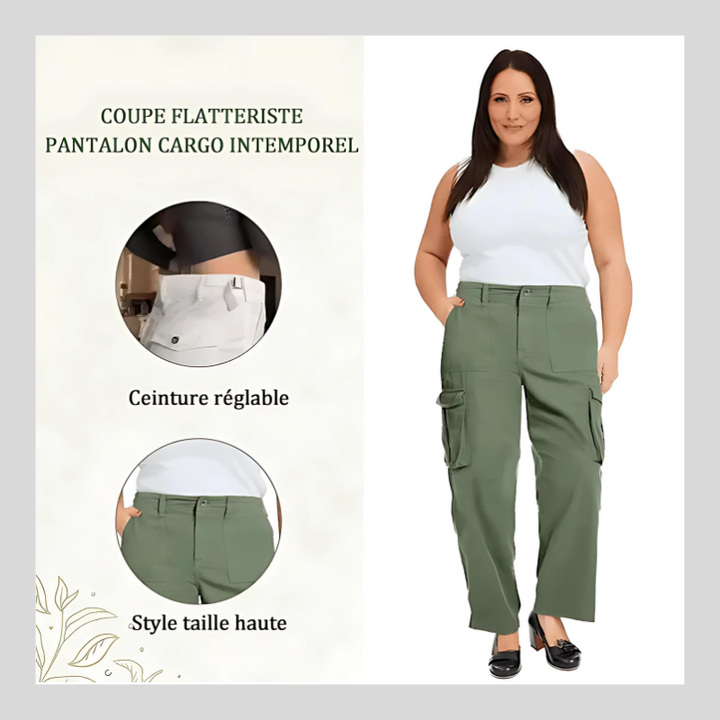 Cargo Droit Ajustable – Style Décontracté