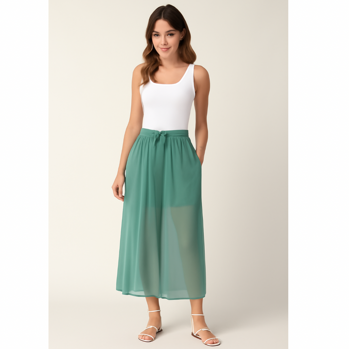 Jupe Short Taille Haute – Confort Actif