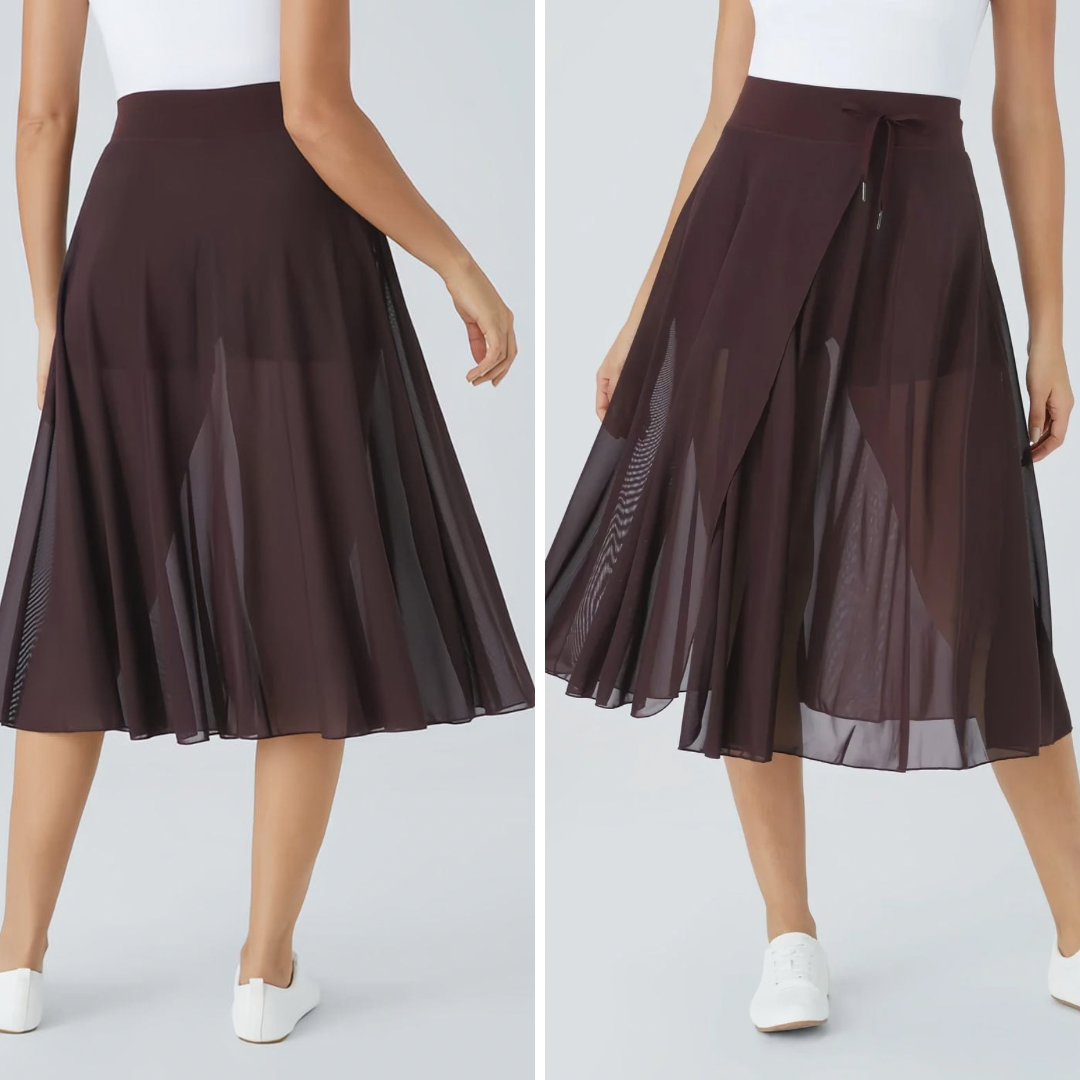 Jupe Short Taille Haute – Confort Actif