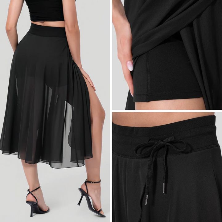 Jupe Short Taille Haute – Confort Actif