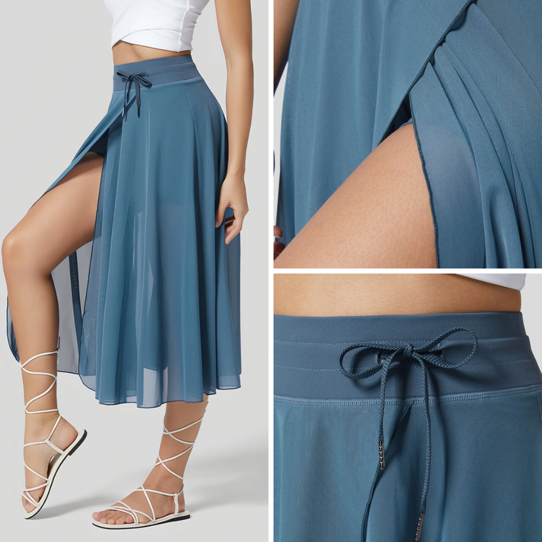 Jupe Short Taille Haute – Confort Actif