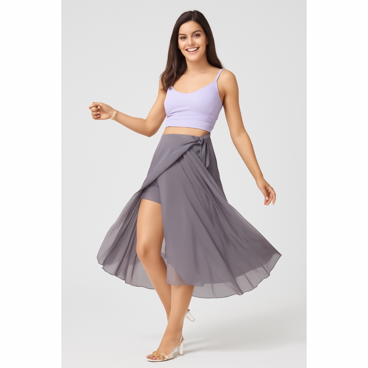 Jupe Short Taille Haute – Confort Actif