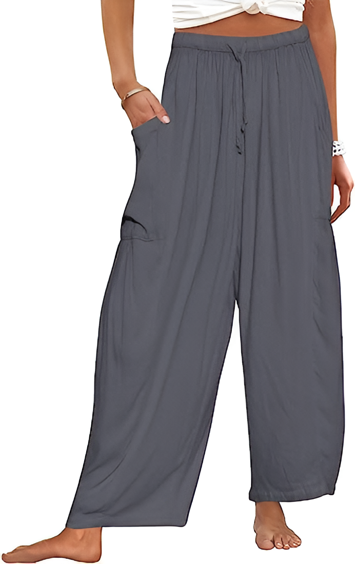 Pantalon Lin Large – Confort & Légèreté