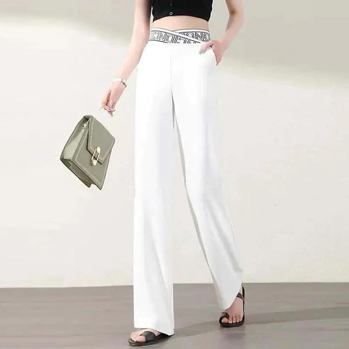 Pantalon Fluide Droit – Stretch Confort