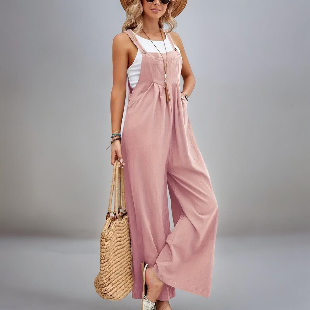 Pantalon à Bretelles – Style Casual