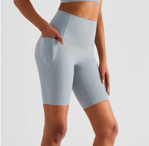 Charlie-quebec™ – Short d’Entraînement Gainant Taille Haute
